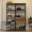 Armoire-penderie avec rangement à 2 tiroirs et tablettes ouvertes Madesa-1668218621