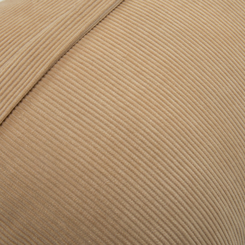 Coussin en coton Brockett, Tanné