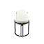 Stylish Velvet Bench for Bedroom Furniture, Modern Bench with Iron Metal Legs