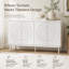 Buffet Shabby Chic en bois Buffet pour salle à manger, salon et cuisine