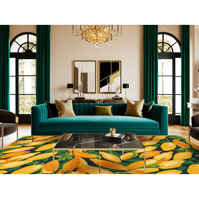  Tapis lavable papayes hawaïens