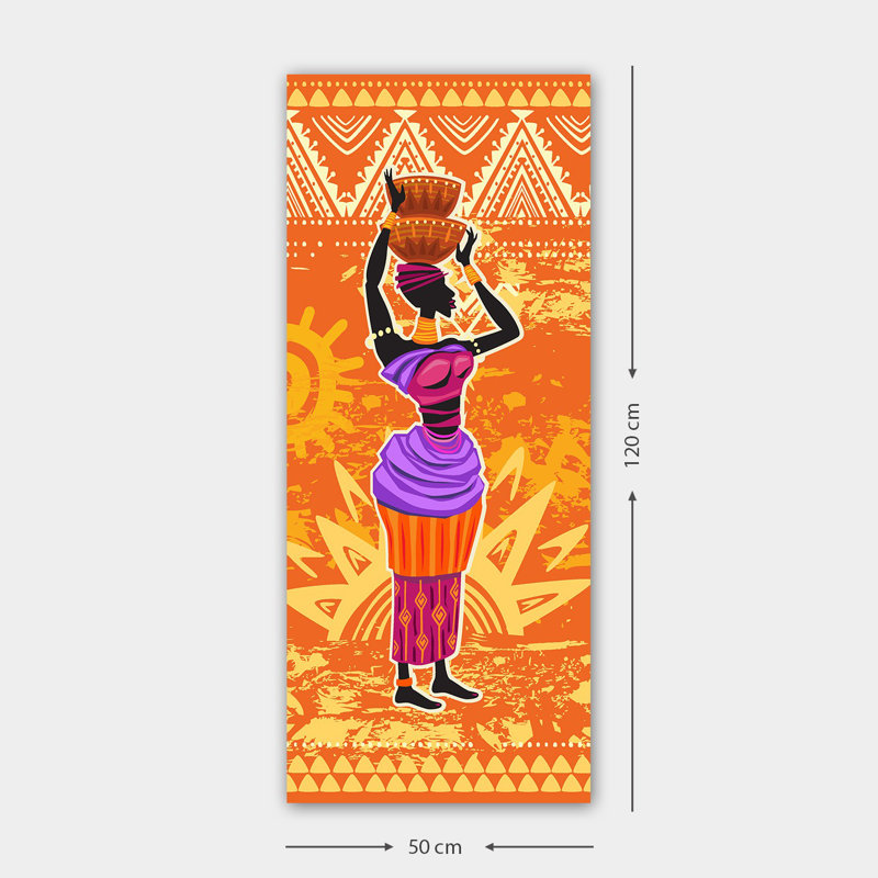 Superbe peinture sur toile décorative de 19,7 po x 47,2 po | 100% toile, cadre 100% bois (épaisseur: 1,2 po) | Idéal pour le salon, la chambre à coucher et le bureau | Couleurs éclatantes et conception unique