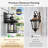 2 Pack Black Outdoor Wall Lanterns with Motion Sensor, Dusk to Dawn Outside Lights for House -2027674373
