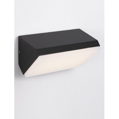 Black Integrated LED Outdoor Bulkhead Light