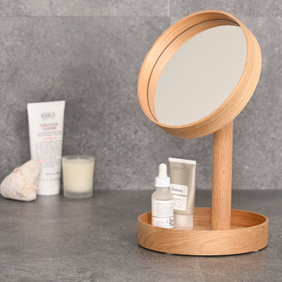 Round Floor Mirror