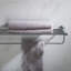 Elie Metal Accent Shelf with Towel Bar-35381078