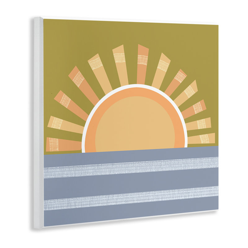 «Rising Sun Over Ocean» par Tina Finn