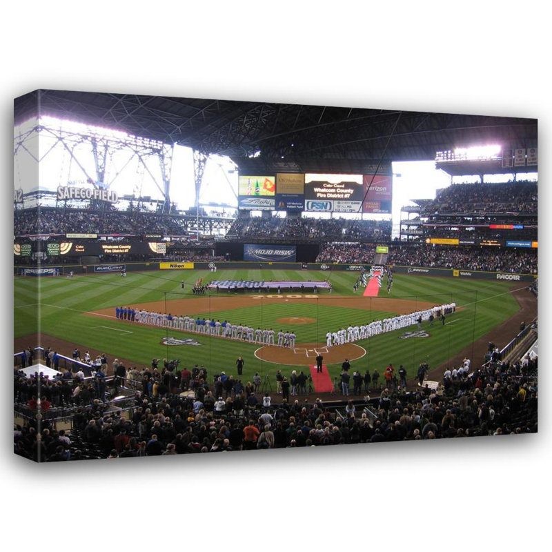 Safeco Field, 14" H x 18" W