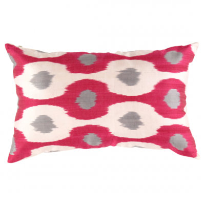 Velvet Silk Reversible Throw Pillow