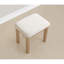 Table de coiffeuse avec tabouret Resplendent Gold