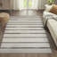 Tapis crème / noir Melvis-429109116