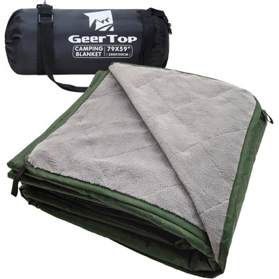 Outdoor Lightweight Plush Cozy Blankets For Bed, Sofa, Couch, Travel, Camping