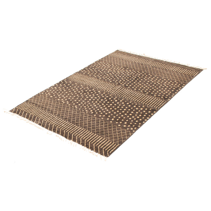 Tapis gris foncé Hashim Finest Marrakesh 5 pi 11 po x 9 pi 2 po