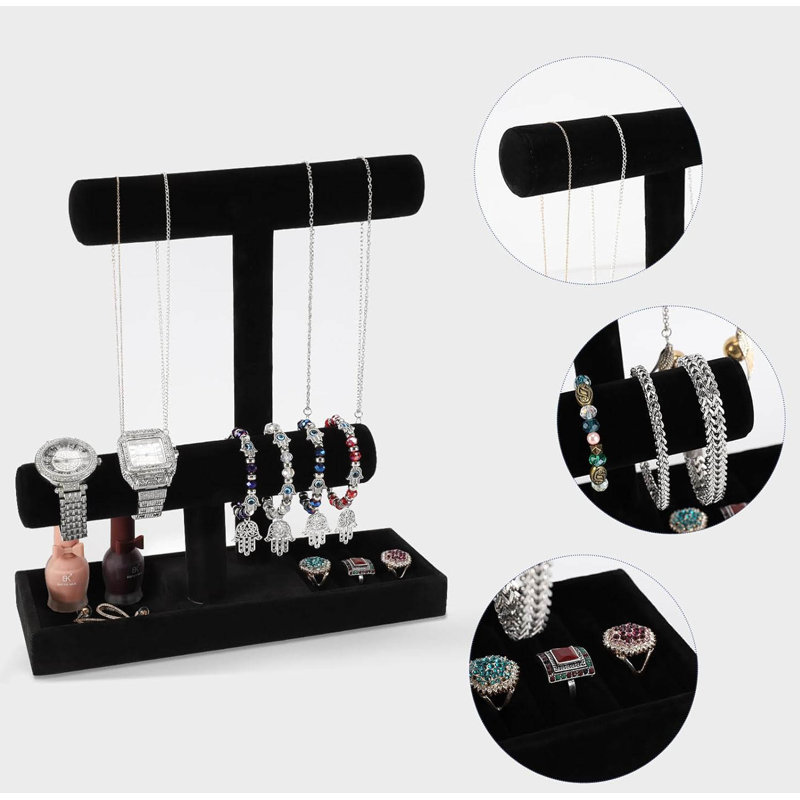 Jewellery Stand +, Black