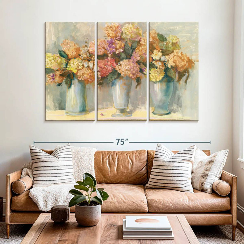 Harnek Fall Hydrangea Bouquets, 42" H x 65" W