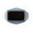 Lalar Matte Teal Contemporary 3-D Geometric Ceramic Vase-2038332354