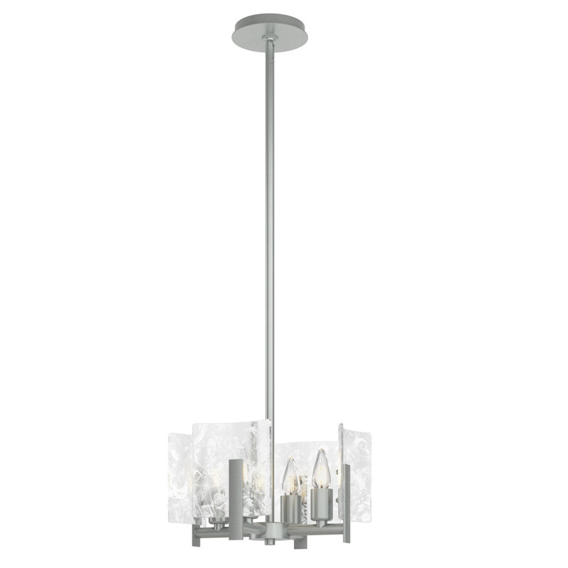 Arc 4 - Light Unique Classic Chandelier, Vintage Platinum