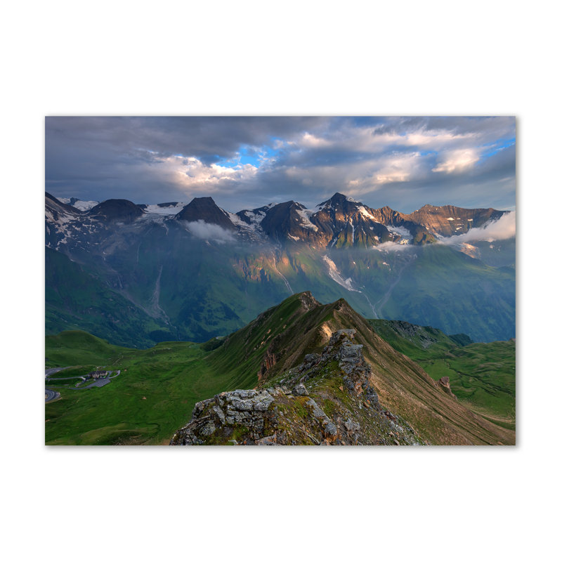 Mountain Peaks - Wrapped Canvas Print