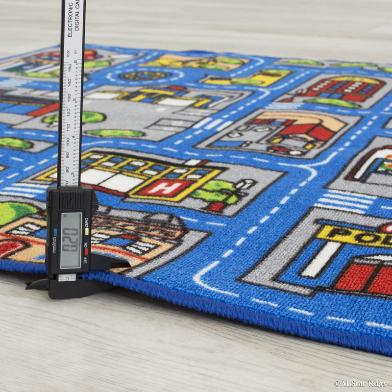 Jaclynn Nylon Rug, Rectangle 4'11" x 6'11"