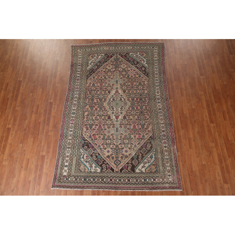 Distressed  Traditional Area Rug 6x10