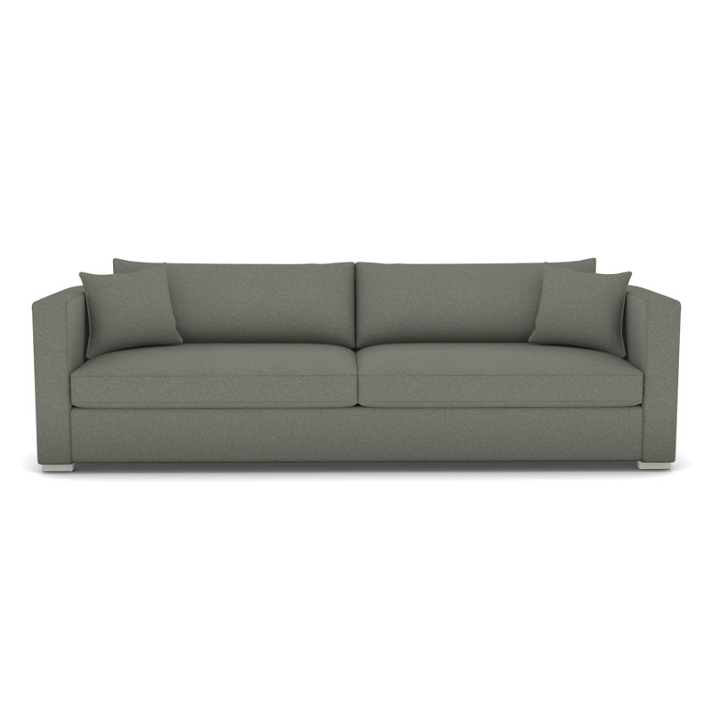 Brandt Two Seat Extended Sofa, Nomad Slate, Wrenn