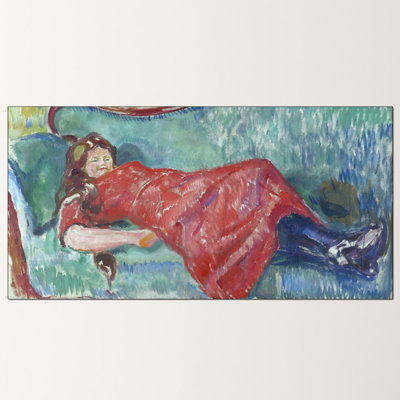 Edvard Munch - Wrapped Canvas Painting