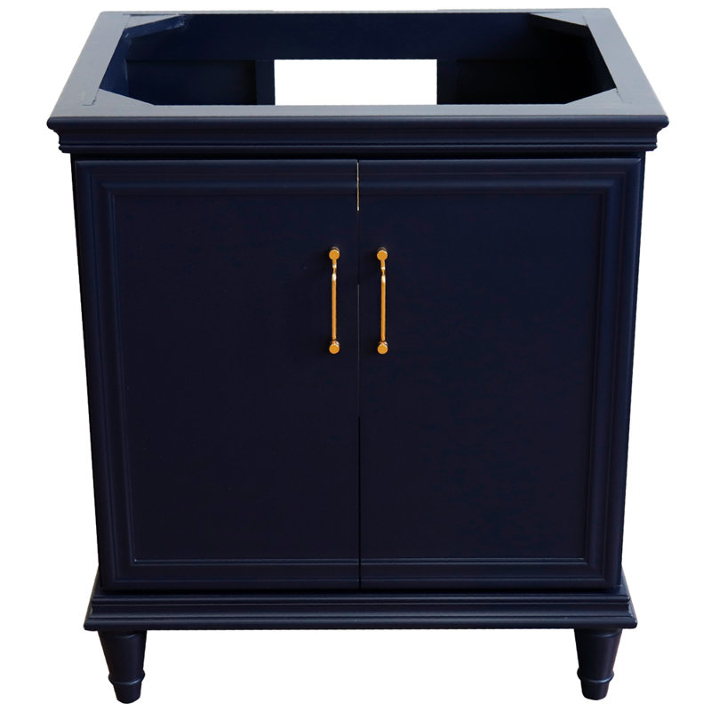 Ferrara 30'' Single Bathroom Vanity Base Only, Blue