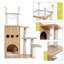 51" Wooden Luxury Cat Tree-86027531