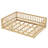 Full Size Montessori Floor Bed With Fence, Door And Removable Slats, Pine Wood Kids Floor Bed For Girls & Boys, No Box Spring Needed, Ideal For Toddlers & Kids, Natural