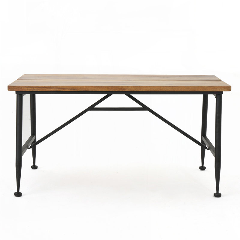 TABLE BASSE BOIS + MÉTAL