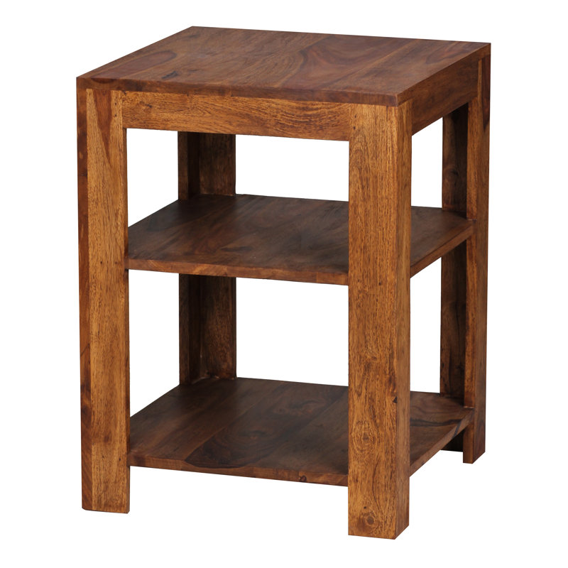 Solid Wood End Table
