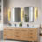 Ephraim 35.8" LED Wallchiere Dimmable Wall Sconce with Alabaster Shade-1978533747