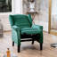 Airell 70cm Wide Velvet Wing Chair Recliner-1456737323
