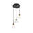 Hudson Oaks 3 - Light Cluster Pendant-1948428657