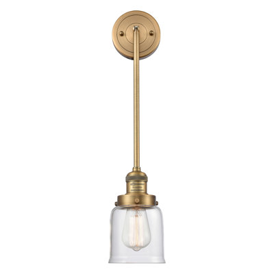 Luminaire suspendu en forme de cloche à 1 lumière Dominica
