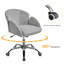 Desk Chair With Petal-shaped Backrest-356614250