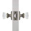 Classic Rosette with Crystal Door Knob-1409674665-1409674668