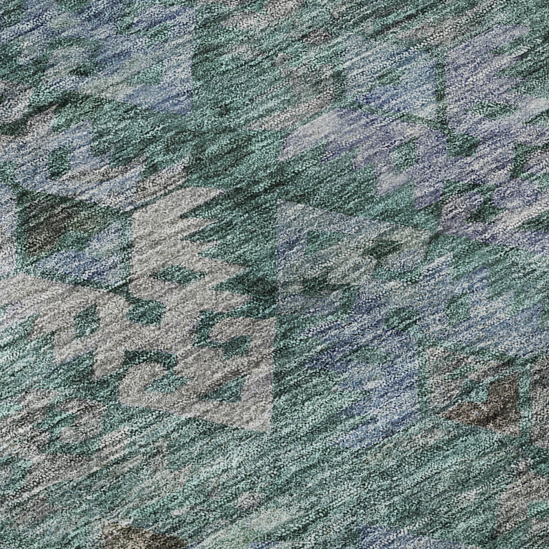 Premium Machine Washable Marasco AMF1637 Diamonds Rug, Rectangle 5' x 7'6"
