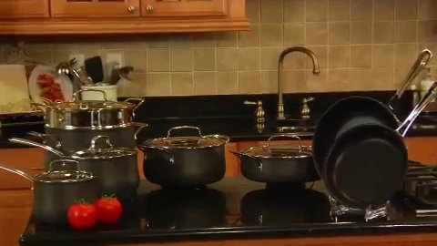 13-Piece Hard Anodized Non-Stick Aluminum Cookware Set