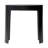 ALFI brand ABST66BM Black Matte Solid Surface Resin Bathroom / Shower Stool-88413923