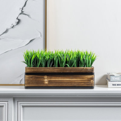 Fausse plante artificielle en bois