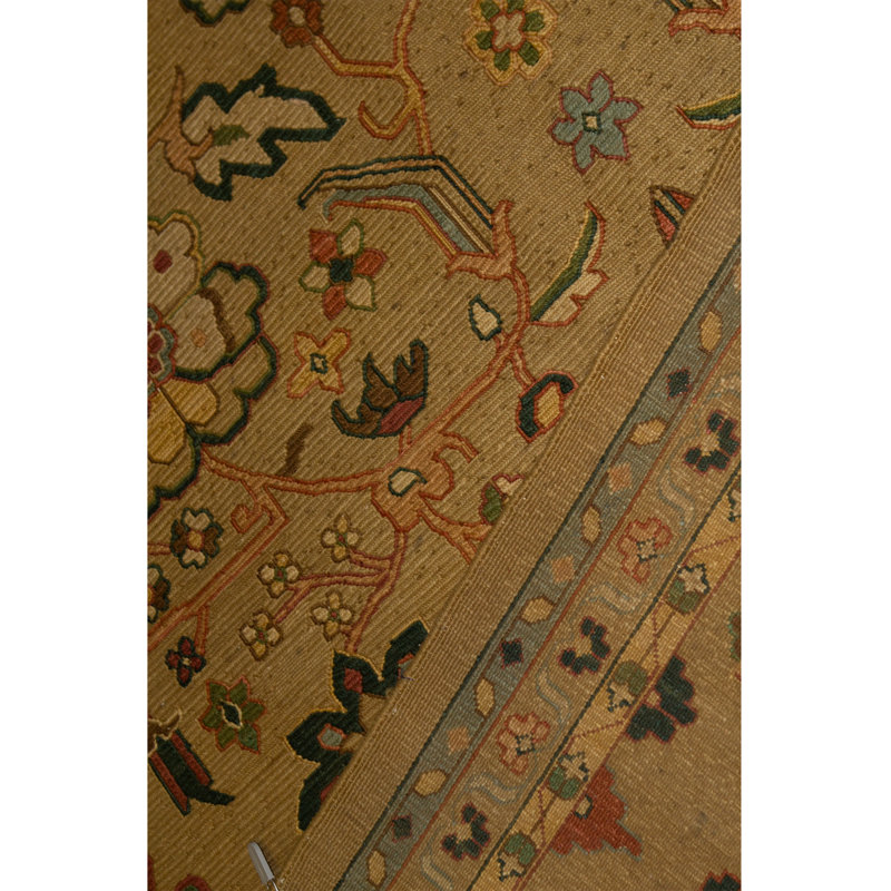 Oriental Area Rug in Camel/Brown/Green