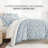 Soft Country Home Pattern Reversible Duvet Cover Set-45420037