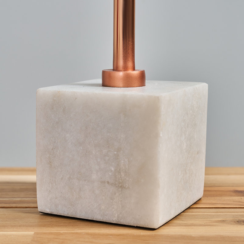 Minni 60.3Cm Copper/White Buffet Table Lamp