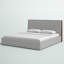 Lit plateforme en bois massif Berkeley-372442008