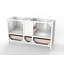 Base de meuble-lavabo double 60 po Disar