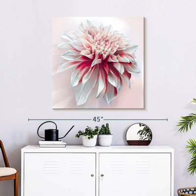 Harnek Red White Dahlia