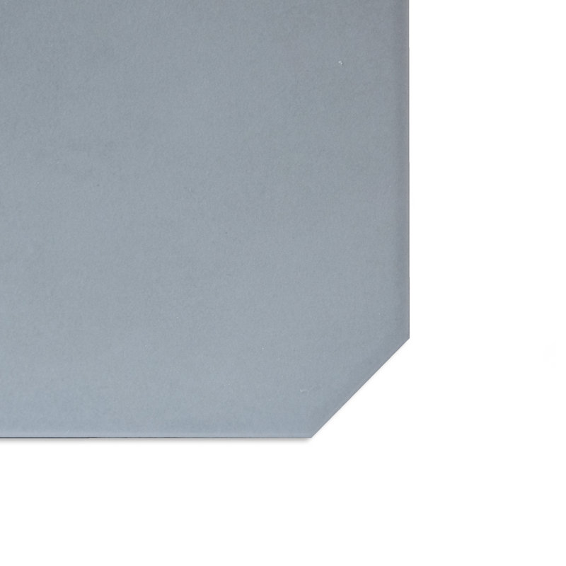 Humour octogonal vaudois avec taco 7-7 / 8 po X 7-7 / 8 po Carreau de porcelaine pour plancher et mur, Gris / Rose