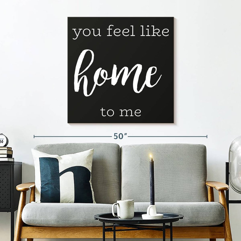 Tergel Love Is Home Typography