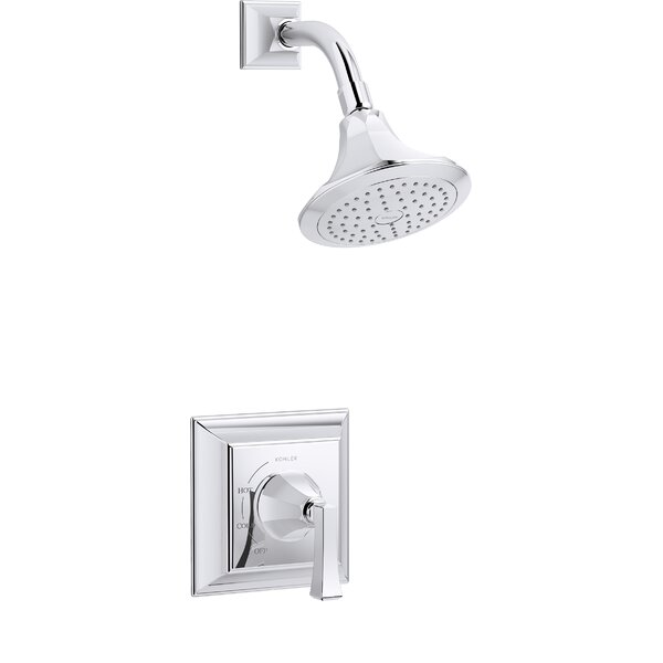 Kohler Components Pressure Balanced Shower System with Shower Head, Hand  Shower, Valve Trim, and Shower Arm